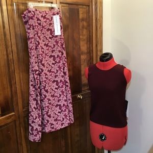 Chaus skirt set, NWT, top SP, skirt 4,